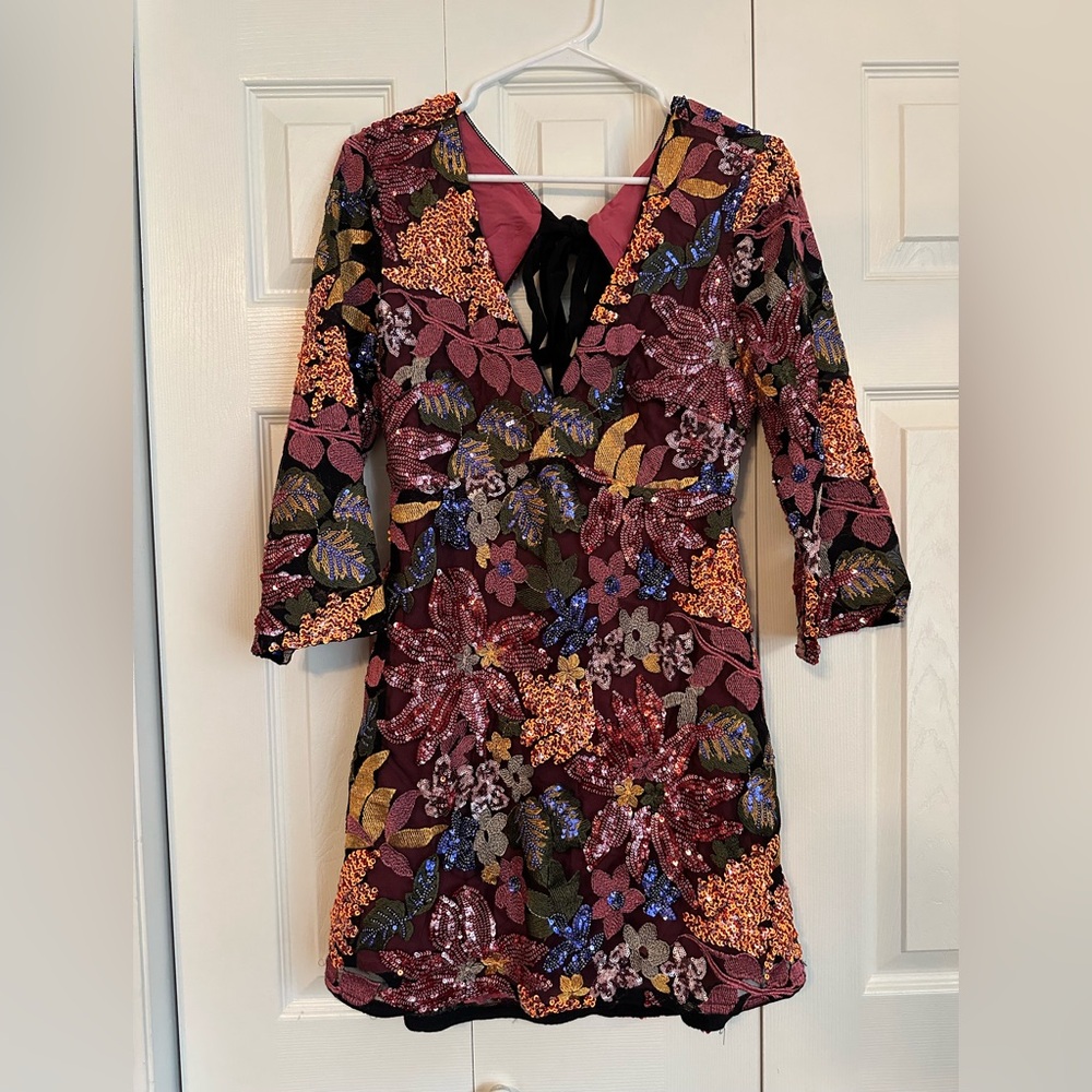 Anthropologie Sequin Dress